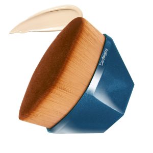 Daubigny Foundation Makeup Brush with Protective Case, Blue